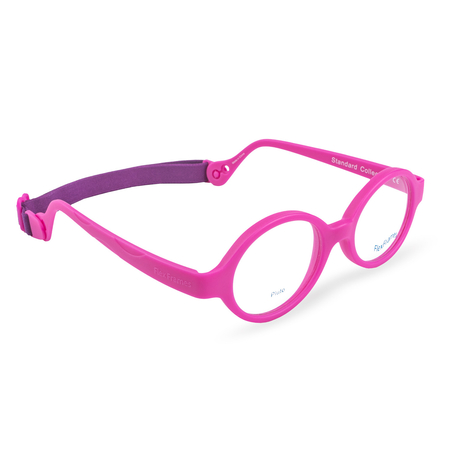 Oprawa korekcyjna dla dzieci Flex Frames Pluto 38/17, BS Fuksja