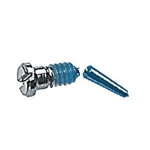 Śruby łamane 1,2 mm, srebrne - 50 szt