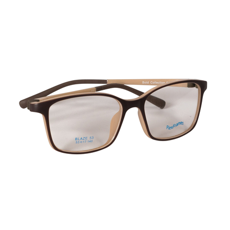 Oprawa korekcyjna dla dzieci Flex Frames Blaze 50/17, C08 Brązowy / Kawowy