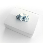 Ściereczki do okularów w jakości STANDARD, kolor: jasny szary, 100 szt.