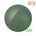 Soczewki plano CR 39, barwione z polaryzacją oraz  powłoką AR, B(6 - 1 para