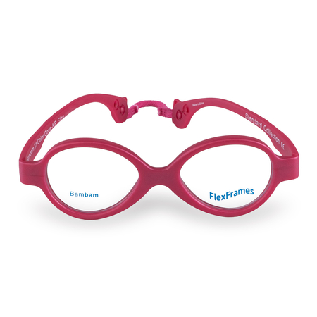 Oprawa korekcyjna dla dzieci Flex Frames BamBam KP, malinowy 1-2 lat