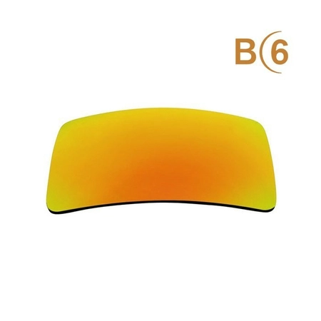 Soczewki trioctanowe plano (tac) z powłoką lustrzaną i polaryzacją, Baza(6 - 2 sztuki