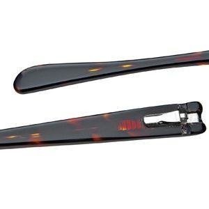 Zauszniki z octanu, 140 mm, wysokość 10,00 mm, ciemna havana