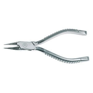 Cęgi z płaskimi półokrągłymi ostrzami