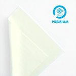 Ściereczki do okularów w jakości PREMIUM, kolor: kość słoniowa, 100 szt.