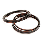 Wkładka Windsor, na zewnątrz oprawy, 1,80 x 0,8 mm, ciemny szylkret - 2 szt