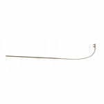 Zauszniki brązowe 140 mm do opraw wierconych na tuleje, bez zawiasów