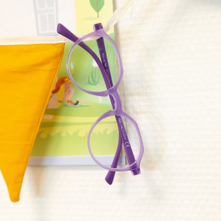 Oprawa korekcyjna dla dzieci Milo & Me Billie, 6-9 lat, Fioletowy