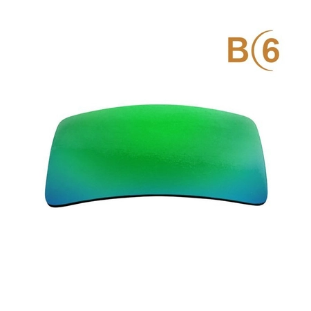 Soczewki trioctanowe plano (tac) z powłoką lustrzaną i polaryzacją, Baza(6 - 2 sztuki