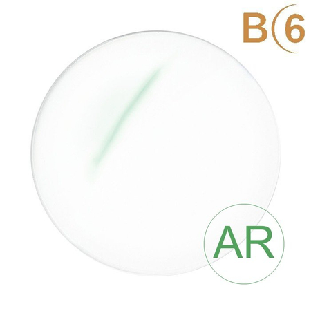Soczewki plano CR 39, przezroczyste z powłoką AR, Baza(6 - 10 szt.