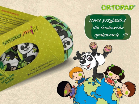 Plastry na oko Ortopad Regular >4/5 lat Smoki, 10 szt.