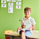 Oprawa korekcyjna dla dzieci Milo & Me Billie, 10-12 lat, Niebieski