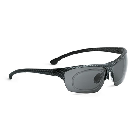 Okulary sportowe Leader Trail Matte Carbon z wkładką korekcyjną