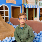 Oprawa korekcyjna dla dzieci Flex Frames Infinity 42/15, C05 Fioletowy / Różowy