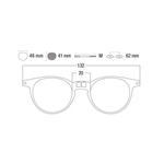 Okulary magnetyczne Slastik Soho 007 czarny +1,50 dpt