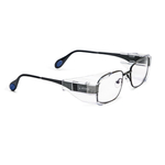 Okulary ochronne tytanowe Boston (29T), srebrny antyczny L