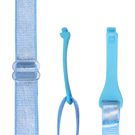 Szeroka opaska dziecięca Flex Frames - gogle, C17 Błękitny