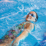 Okulary pływackie korekcyjne dla dorosłych w zestawie do montażu View 9472