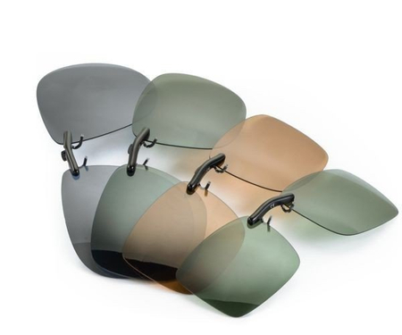 Nakładka Naxos z polaryzacją do opraw metalowych, 62 x 54 mm