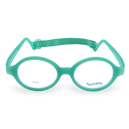 Oprawa korekcyjna dla dzieci Flex Frames Pluto 38/17, VC Zielony