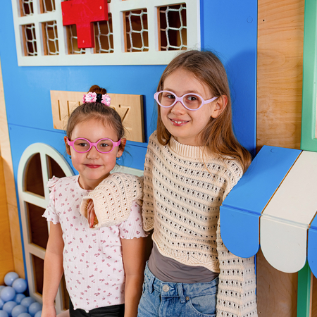 Oprawa korekcyjna dla dzieci Flex Frames Taz 37/14, B różowy