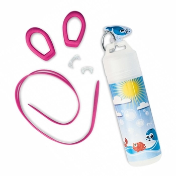 Zestaw do montażu okularów pływackich dla dzieci, Sea horse