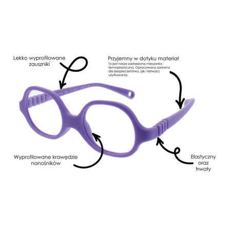 Oprawa korekcyjna dla dzieci Dilli Dalli Tutti Frutti 9-12 lat