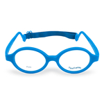 Oprawa korekcyjna dla dzieci Flex Frames Pluto CP, królewski błękit 2-4 lata