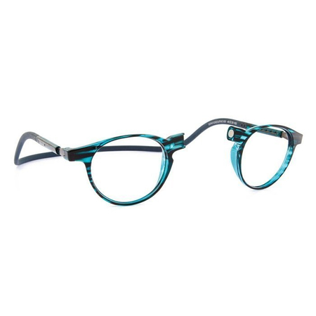 Okulary magnetyczne Slastik Soho Exc 003 turkus 0,00 dpt