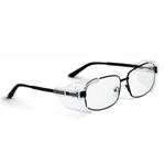 Okulary ochronne metalowe z możliwością korekcji Fresno