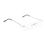 Oprawa korekcyjna z zausznikami  bez zawiasów, brązowa