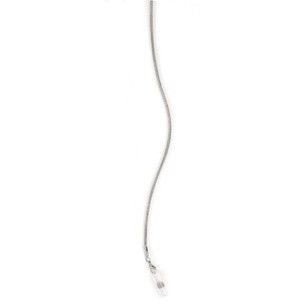 Łańcuszki do okularów metalowe, Pisa, srebrne - 3 szt.