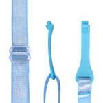 Szeroka opaska dziecięca Flex Frames - gogle, C17 Błękitny