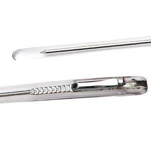 Zauszniki z octanu, 140 mm, wysokość 6,30 mm, transparentne