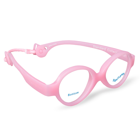 Oprawa korekcyjna dla dzieci Flex Frames BamBam B, różowy 1-2 lat