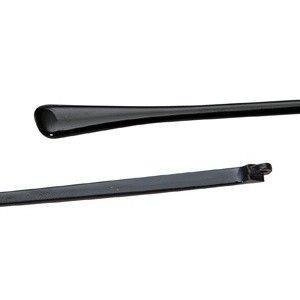 Zauszniki standardowe, 140 mm, wysokość 2,50 mm, czarne