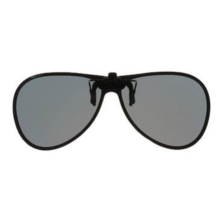 Nakładka przeciwsłoneczna w kształcie Aviator/Pilotki, odchylana z polaryzacją, 61 x 54 mm