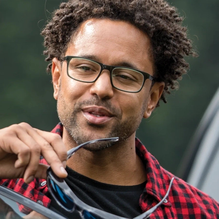 Okulary przeciwsłoneczne nakładane na korekcyjne lustrzane z polaryzacją Yamba XL