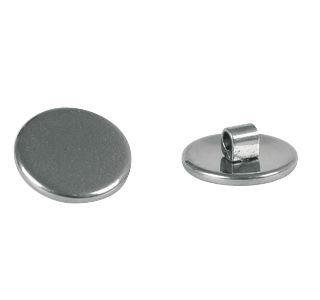 Nanośniki tytanowe, polerowane, przykręcane, 8 mm - 4 szt