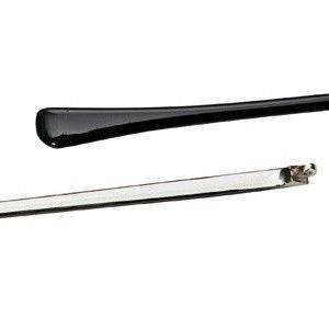 Zauszniki standardowe, 140 mm, wysokość 2,50 mm, srebrne