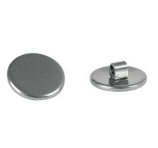 Nanośniki tytanowe, polerowane, przykręcane, 8 mm - 4 szt