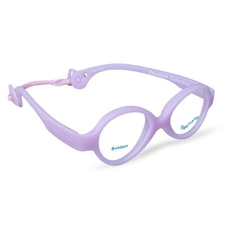 Oprawa korekcyjna dla dzieci Flex Frames BamBam L, fioletowy 1-2 lat