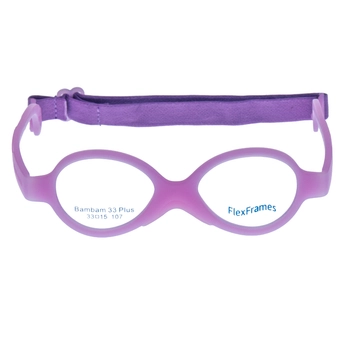 Oprawa korekcyjna dla dzieci Flex Frames BamBam+ 33/15, L Lawendowy