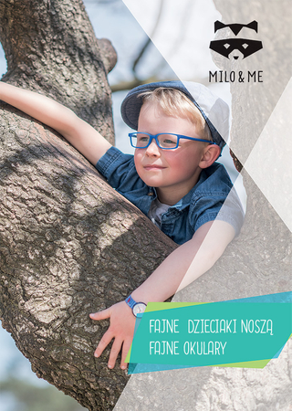 Plakat dwustronny opraw dziecięcych Milo&Me