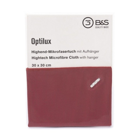 Ściereczka do okularów w jakości PREMIUM 30x30cm z dziurką do zawieszenia