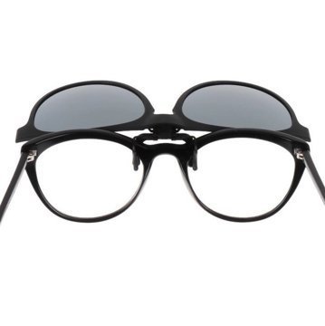 Nakładka Chios w okrągłym kształcie, odchylana z polaryzacją, 55 x 45 mm