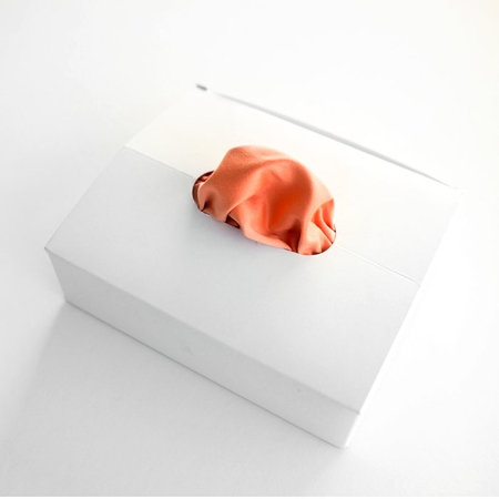 Ściereczki do okularów w jakości STANDARD, kolor: pomarńczowy, 100 szt.