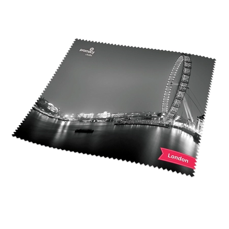 Ściereczka do okularów z fotonadrukiem, pakowana pojedynczo