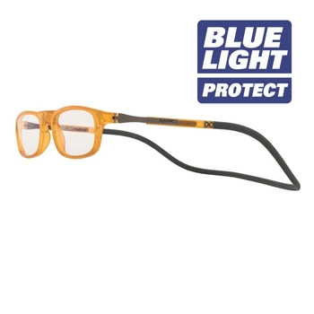 Okulary magnetyczne Slastik Windu 002 bursztyn +1,00 dpt